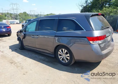 2016 Honda Odyssey Ex-L из США, поврежденный, VIN 5FNRL5H69GB114675